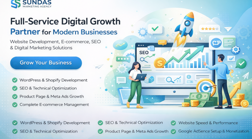Sundas Marketing Agency: Full-Service Digital Growth Partner for Modern Businesses