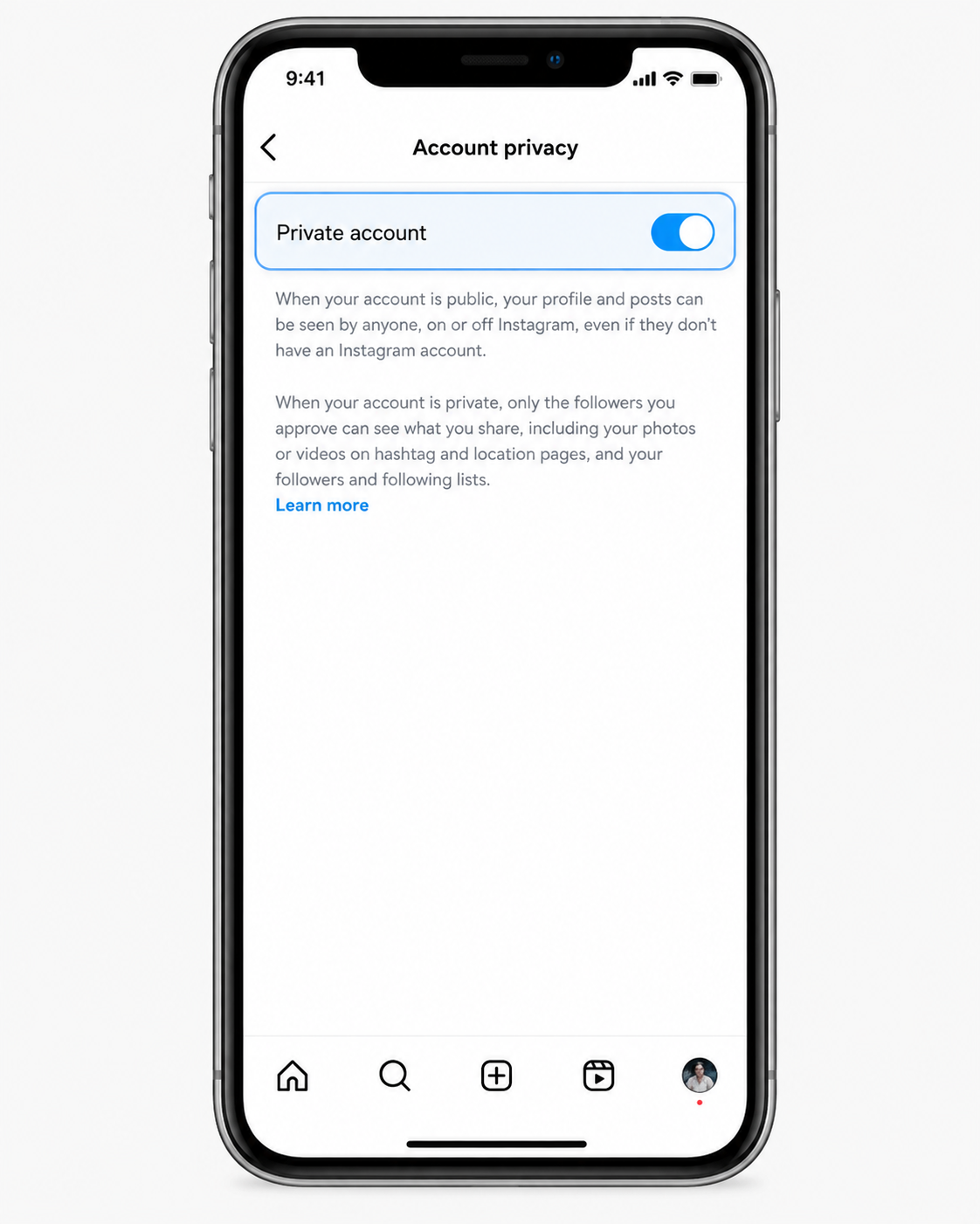 hide followers on Instagram